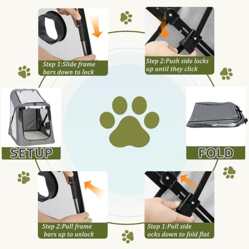 Portable Dog Crate for Car Travel - Image 6