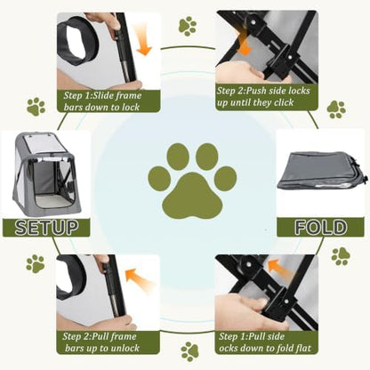 Portable Dog Crate for Car Travel - Image 6
