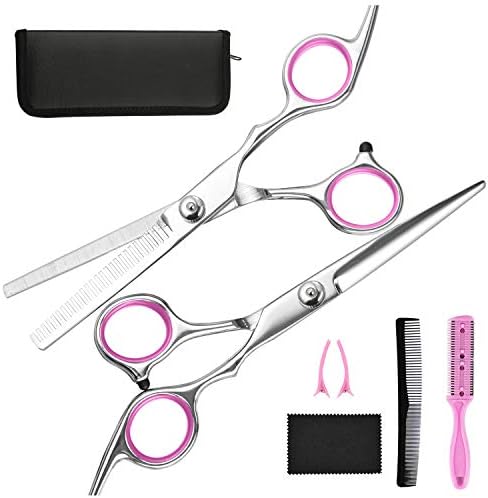 Hair Cutting Scissors Thinning Shears- Fcysy Professional Barber Sharp Hair by Fcysy
