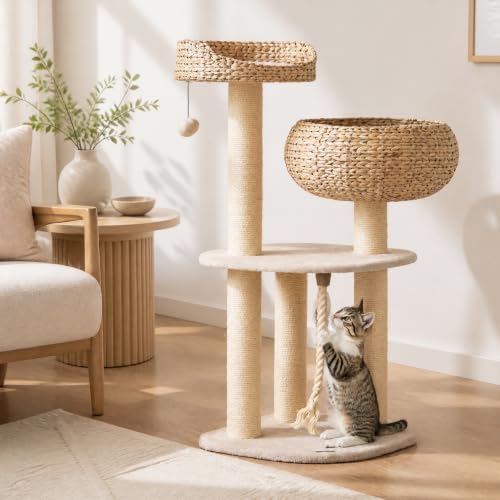 PETSITE 41 Inch Modern Cat Tree by PETSITE