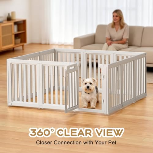 Dog Playpen Indoor, Puppy Playpen, 12 Panels - Image 5