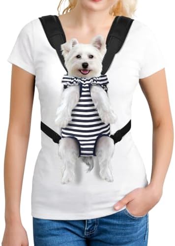 YUDODO Pet Dog Carrier Backpack Adjustable Front Carrier by YUDODO