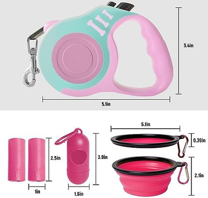 Retractable Dog Leash Automatic Telescopic Tractor Dog Tape - Image 3