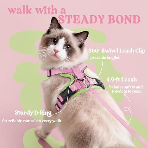 rabbitgoo Cat Harness and Leash Set, Escape Proof Vest - Image 5