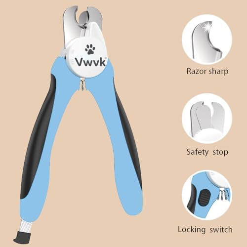 Dog Nail Clippers with Light, Professional Toenail Clippers - Image 2