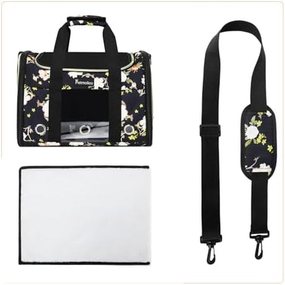 Petmolico Cat Carrier Soft-Sided Airline Approved, Mixed Yellow - Image 4