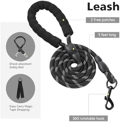 No Pull Tactical Dog Harness Medium Sized Dog, Service Dog Vest - Image 6