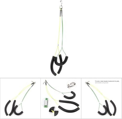 Oumefar Adjustable Pet Grooming Leash No-Sit Haunch Holder Restraint Wash - Image 3