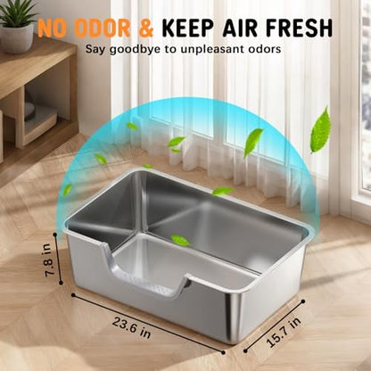 Stainless Steel Litter Box - Image 2