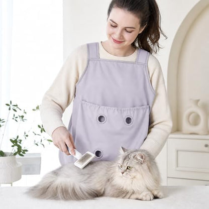 Pet Grooming Apron, Anti-Scratch Cat Holding - Image 6