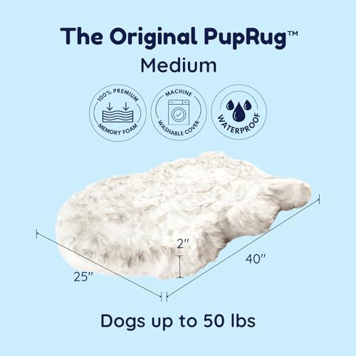 PAW Brands PupRug Orthopedic Memory Foam Dog Bed - Image 2