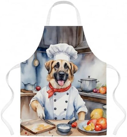 Caroline's Treasures Anatolian Shepherd The Chef Apron Cooking Kitchen Server by CarolinesTreasures