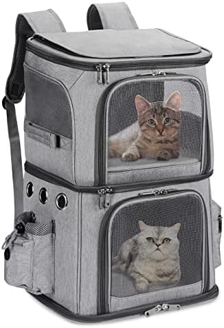HOVONO Double-Compartment Cat Backpack Carrier by HOVONO