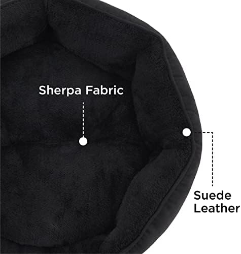 Bedsure Small Dog Bed Washable, Round Cat Beds - Image 3