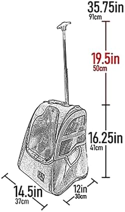 Pet Gear I-GO2 Roller Backpack, Large Traveler - Image 5