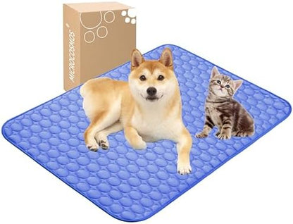 MICROCOSMOS Summer Cooling Mat & Sleeping Pad- Water Absorption Top, Easy Carry by MICROCOSMOS
