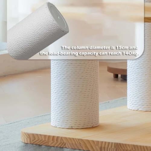 Large Wooden Tree Tower for Cat - Image 4