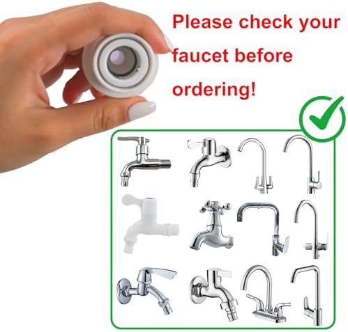 6.56Ft Quick-Connect Sink Spray Rubber Hose, Sink Hose Attachment - Image 3
