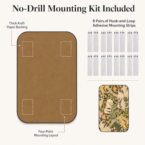 2 Pack Cat Wall Scratcher, Art Cat Scratching Board - Image 3