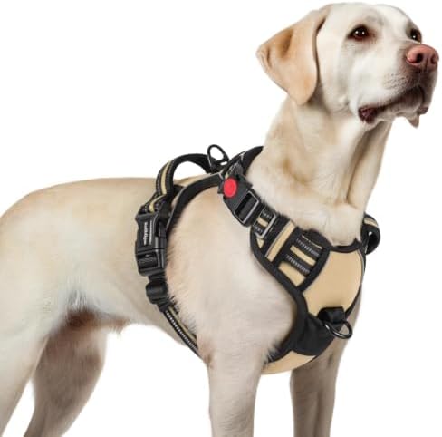 rabbitgoo Dog Harness for Large, Updated Easy On & Off by rabbitgoo