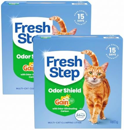 Fresh Step Odor Shield Multi Cat Clumping Cat Litter by FreshStep