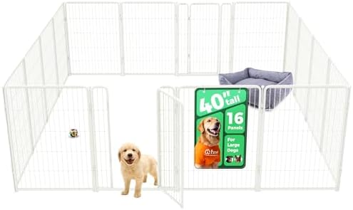 FXW Homeplus Indoor Dog Playpen, 16 Panels, by FXW