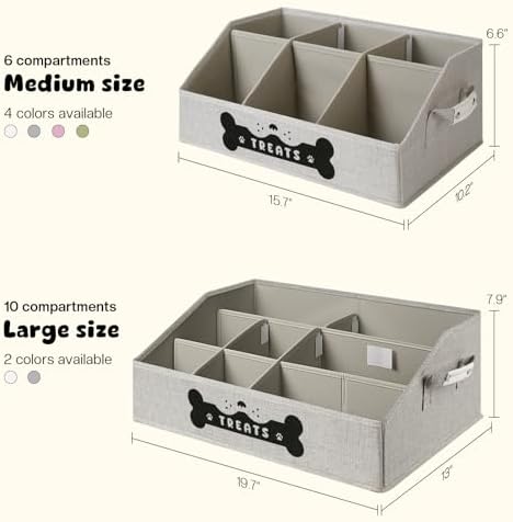Dog Treat Container, Dogs Storage Organizer - Image 4