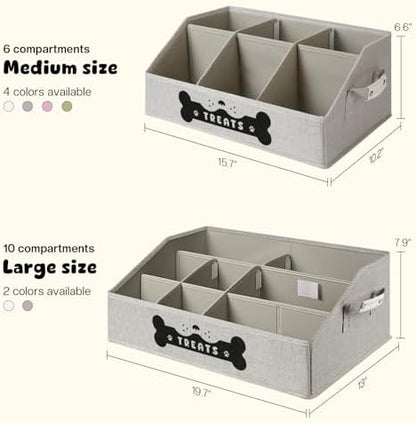 Dog Treat Container, Dogs Storage Organizer - Image 4