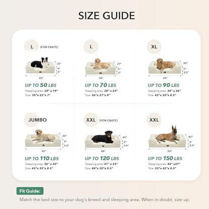 Waterproof Orthopedic Dog Bed for Extra Large Dogs - Image 5