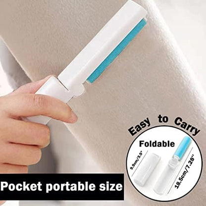 8 Inch Reusable Large Lint Roller, Washable Sticky Pet Hair Remover - Image 5