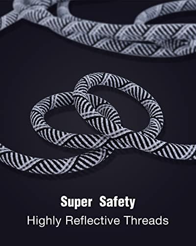 Long Dog Leash with Reflective Threads 15FT 20FT 30FT 50FT, Heavy Duty Bungee - Image 7
