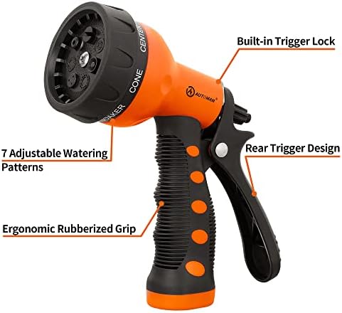 AUTOMAN-Garden-Hose-Nozzle, ABS Water Spray Nozzle - Image 2