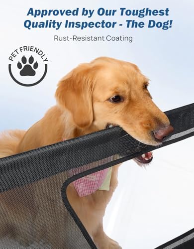 JOYTUTUS 52" Wide Dog Car Barrier - Image 2