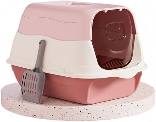 Large Covered Litter Box With Lid by CkuionMAX