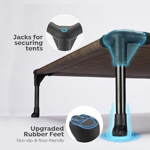 Veehoo 2 Pack Outdoor Elevated Dog Bed - Image 5