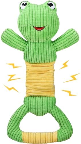 Letsmeet Dog Squeak Toys Durable Plush Dog Toy by Letsmeet