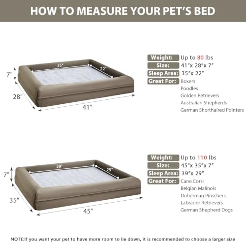WNPETHOME XL Extra Large Orthopedic - Image 5
