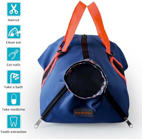 Cinf Cat Restraint Grooming Bag, Anti-Scratch Tool - Image 2