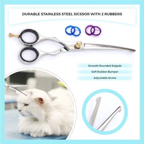 Left Handed Pet Grooming Scissors - Image 4