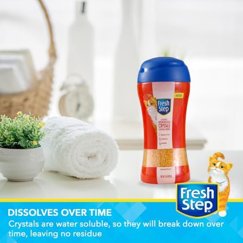 Fresh Step Cat Litter Crystals Deodorizer, Summer Breeze, 15 Oz - Image 4