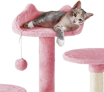 Yaheetech 70in Multi-Level Sturdy Cat Tree, Sisal Scratching Posts - Image 5