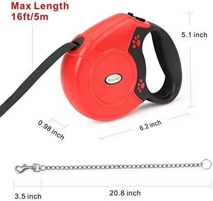Idepet Heavy Duty Retractable Dog Leash - Image 4