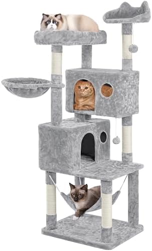 Yaheetech 64.5in Cat Tree for Large Cats by Yaheetech