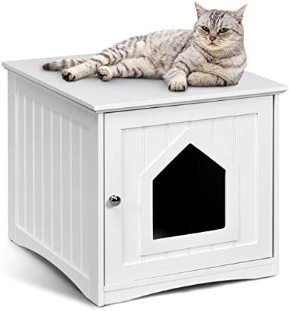 Tangkula Litter Box Enclosure by TANGKULA