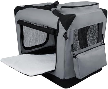 EliteField 3-Door Soft Dog Crate - Image 2