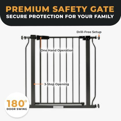BalanceFrom Easy Walk-Thru Safety Gate - Image 4
