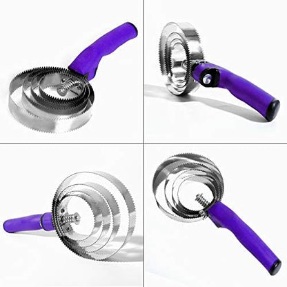 BOTH WINNERS Reversible Stainless Steel Curry Comb - Image 2