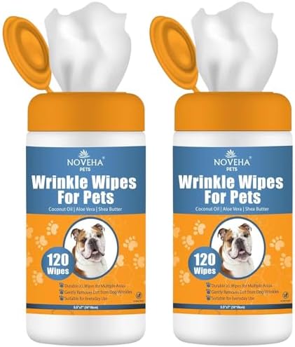 NOVEHA 240PCs - Wrinkle XL Wipes by NOVEHA
