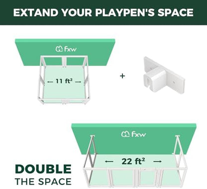 FXW AuraSpace Acrylic Dog Playpen - Image 4