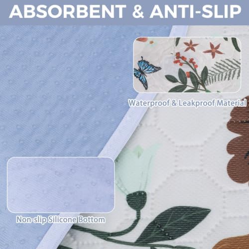 Homimp Cat Litter Mat, Litter Trapping Mat 2 Pack, Contains Mess from Box - Image 2